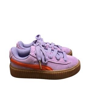 Puma Creeper Fatty Fenty Lavender Orange Sneakers NWOB